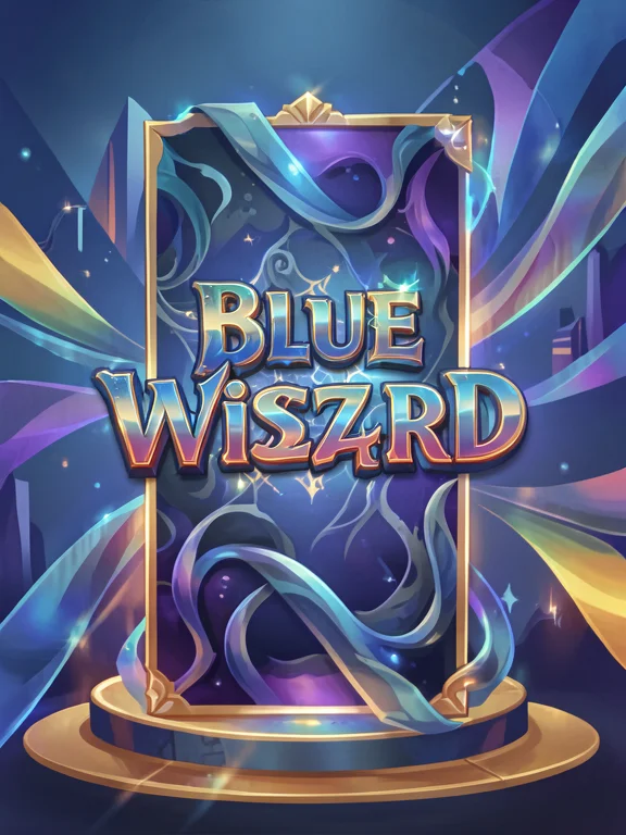 Blue Wizard — capa do slot