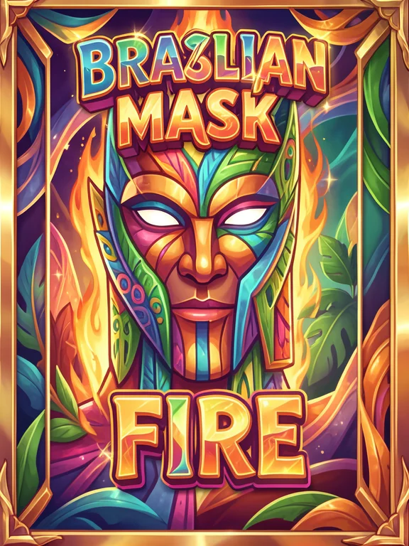 Brazilian Mask Fire — capa do slot