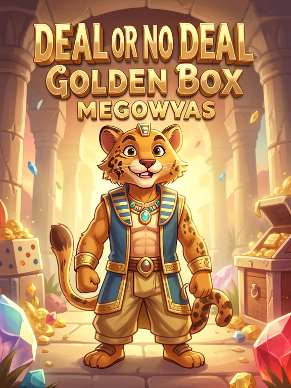 Deal Or No Deal Golden Box Megaways — capa do slot