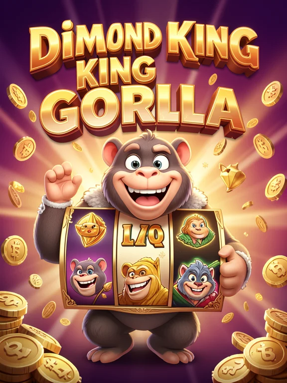 Diamond King Gorilla — capa do slot