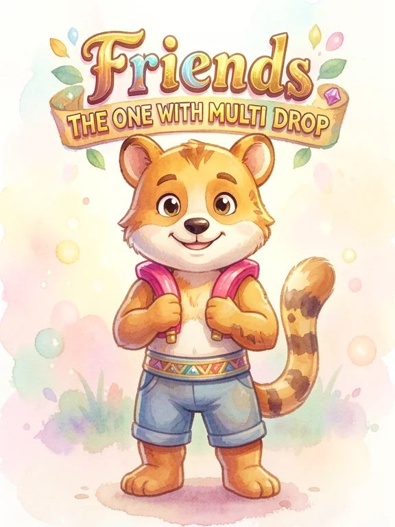 Friends The One With Multi Drop — capa do slot