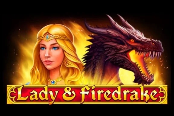 Lady Firedrake — capa do slot