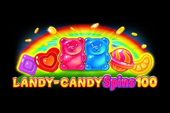 Landy Candy Spins 100 — capa do slot