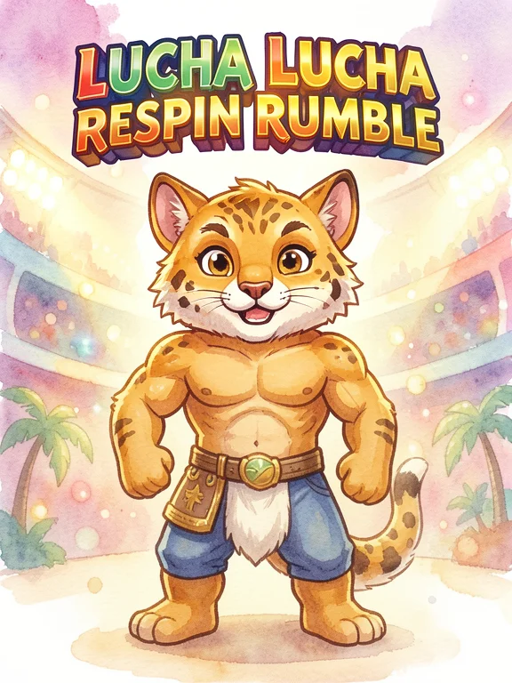 Lucha Lucha Respin Rumble — capa do slot
