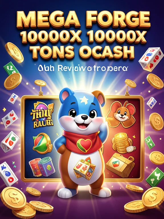 Mega Forge 10000x Tons Ocash — capa do slot