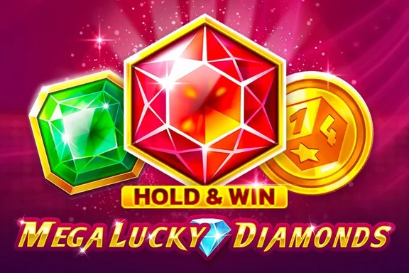 Mega Lucky Diamonds Hold And Win — capa do slot