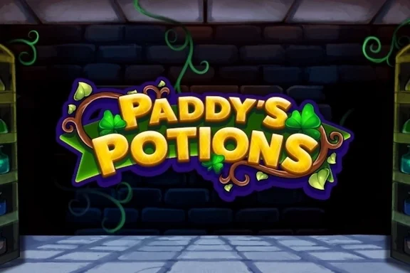 Paddys Potions — capa do slot