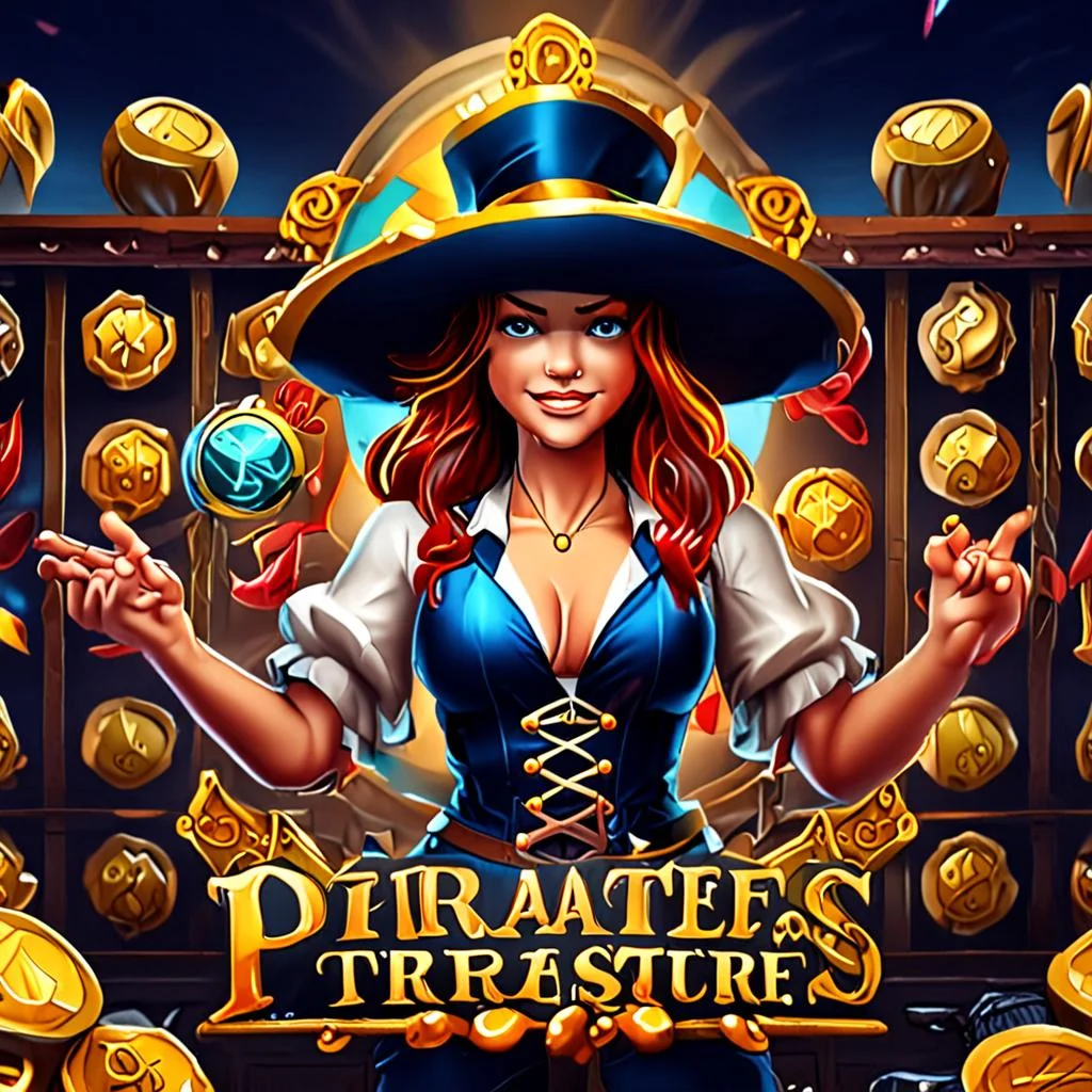 Piratess Treasure Reel — capa do slot