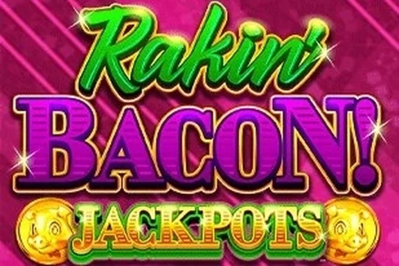 Rakin Bacon Jackpots Bonus Wheel — capa do slot