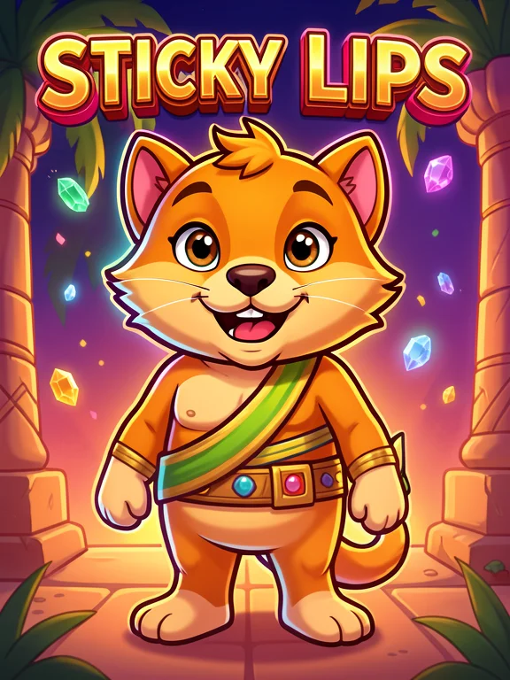 Sticky Lips — capa do slot